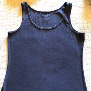 ***Eddie Bauer ribbed cotton tank, women's Large**